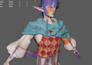 create a stylized game ready 3d fantasy character